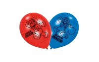Amscan Luftballon Super Mario 6 Stück, Latex