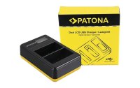 Patona Ladegerät Dual LCD USB Nikon EN-EL15