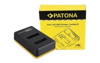 Patona Ladegerät Dual LCD USB Sony NP-BX1