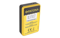 Patona Ladegerät Dual LCD USB Sony NP-BX1