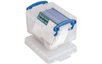 Really Useful Box Aufbewahrungsbox 0.3 Liter, Transparent