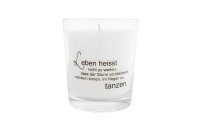 Herzog Kerzen AG Kerze im Glas Leben heisst nicht zu...