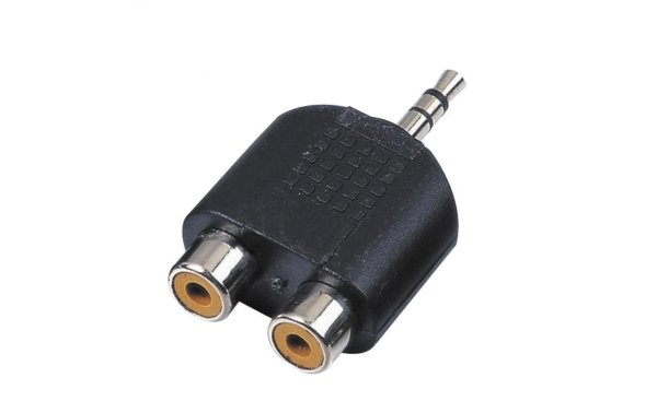 HDGear Audio-Adapter Klinke 3.5mm, male - Cinch