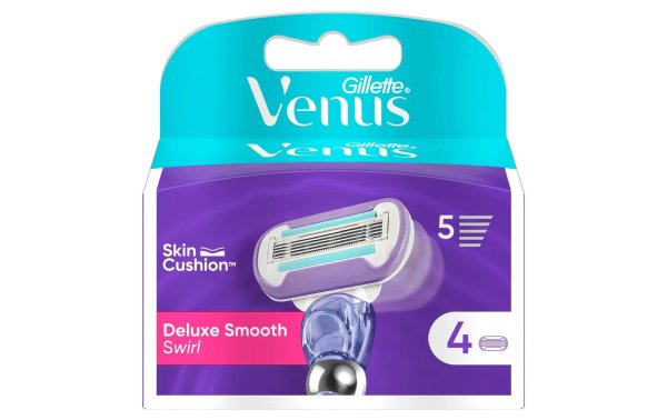 Gillette Venus Deluxe Smooth Swirl 4 Stück