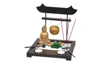 G. Wurm Aufsteller Zen-Set Buddha mit Gong 22 x 22 cm