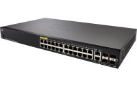 Cisco PoE+ Switch SF350-24P 24 Port