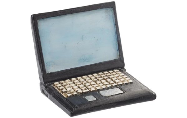 HobbyFun Mini-Utensilien Laptop 4 cm