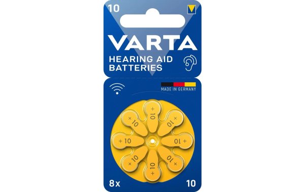 Varta Hörgerätebatterie 10 8 Stück