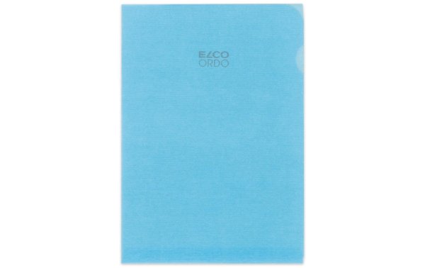 ELCO Sichthülle Ordo Transparent Blau, 100 Stück
