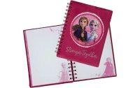 Undercover Notizbuch Frozen A5, Blanko, Pink