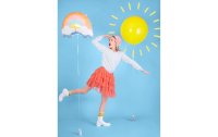 Partydeco Folienballon Rainbow Mehrfarbig