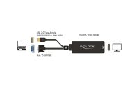 Delock Konverter VGA - HDMI, mit Audio