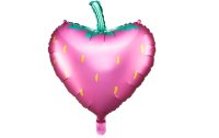 Partydeco Folienballon Strawberry Pink