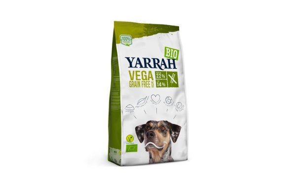 Yarrah Trockenfutter Dog TF Bio Vega, 10 kg, Adult, Getreidefrei