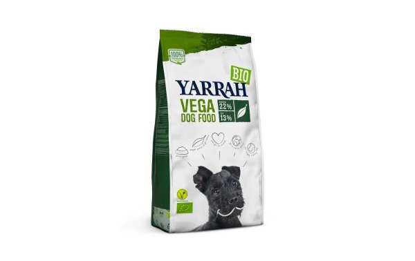 Yarrah Trockenfutter Dog TF Bio Vega, 2 kg, Adult