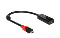 Delock Adapter DisplayPort – USB Type-C 4K/60Hz, schwarz