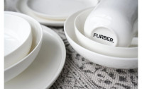 FURBER Suppen- & Pastateller Ø 20.5 cm, 6 Stück, Weiss