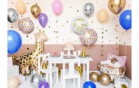 Partydeco Folienballon Giraffe Beige/Gold