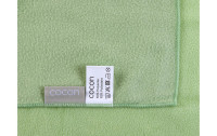 COCON Decke Fleece Polar 150 x 210 cm, Grün