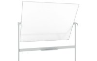 Nobo Mobiles Whiteboard Emaille 120 cm x 150 cm, Silber/Weiss