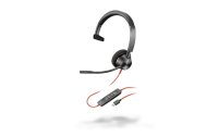 Poly Headset Blackwire 3310 USB-C, Schwarz