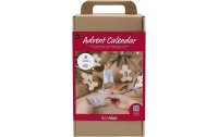 Creativ Company Adventskalender Bastelset Sticken, 4...