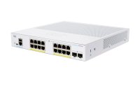 Cisco PoE+ Switch CBS350-16P-2G 18 Port