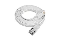 SLIM Slimpatchkabel  Cat 6, STP, 5 m, Weiss