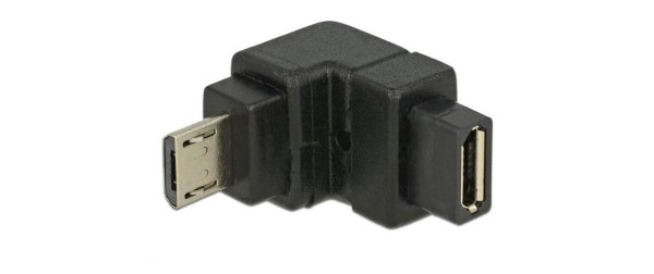 Delock USB 2.0 Adapter USB-MicroB Stecker - USB-MicroB Buchse