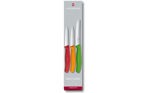 Victorinox Gemüsemesser Rot/Orange/Grün