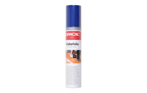 ORAFOL Vinylfolie Oracal 751C / 31.5 x 300 cm Mittelblau