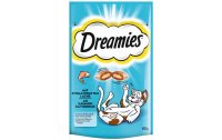 Dreamies Katzen-Snack mit Lachs, 6 x 60g