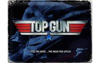 Nostalgic Art Schild Top Gun 30 cm x 40 cm, Metall