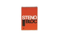 Büromaterial Notizblock Steno A5 Liniert, 1 Block