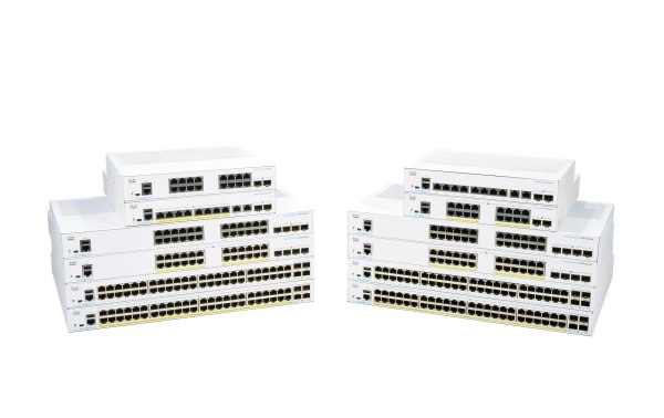 Cisco PoE+ Switch CBS350-8P-E-2G 10 Port