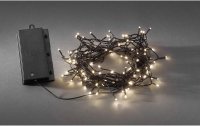 Konstsmide LED-Lichterkette 11.9 m Schwarz, Dämmerungssensor, Outdoor