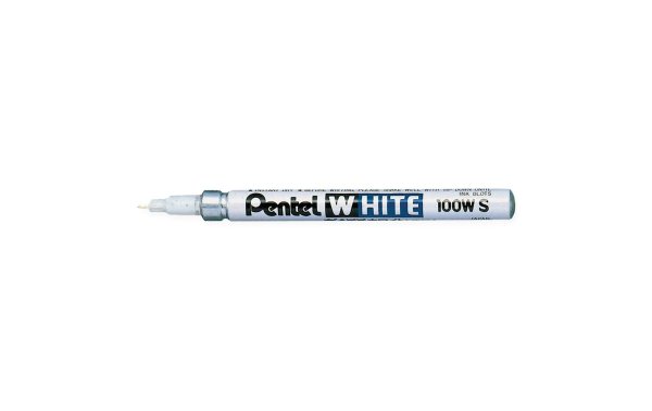 pentel Permanent-Marker 100 W Weiss