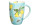 Mila Kaffeetasse Tutto Limone 230 ml , 6 Stück, Hellblau