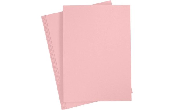 Creativ Company Fotokarton A4, 10 Blatt, Rosa