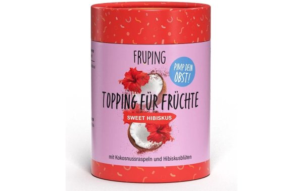Fruping Topping für Früchte Sweet Hibiskus 45 g