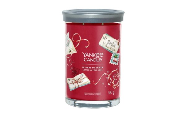 Yankee Candle Signature Duftkerze Letters To Santa Signature Large Tumbler