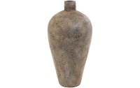 House Nordic Vase Corvo 60 cm, Steinbraun