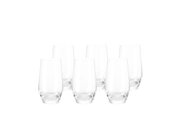 Leonardo Longdrinkglas Puccini 365 ml, 6 Stück, Transparent