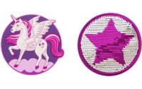 Schneiders Badges Pegasus + Star, 2 Stück