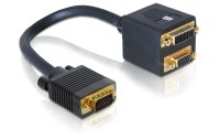 Delock 2-Port Signalsplitter VGA - VGA/DVI-A