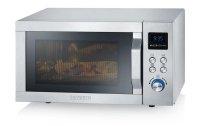 Severin Mikrowelle mit Grill MW 7751 Silber