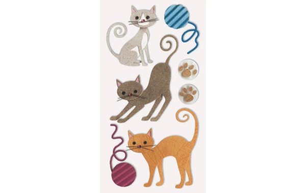 Heyda Motivsticker Mix Katzen