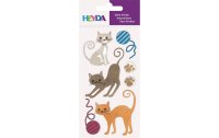 Heyda Motivsticker Mix Katzen