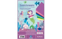 Herlitz Tonzeichenpapier Mermaid 23 x 33 cm, 20...