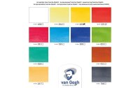 Van Gogh Aquarellfarbe Pocket Box 12 Näpfchen, Mehrfarbig